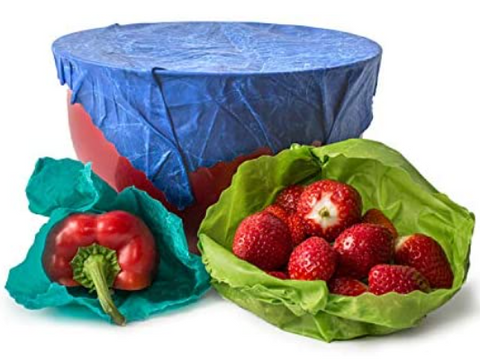 Organic Natural Beeswax Reusable Food/Sandwich Wrap-3npack