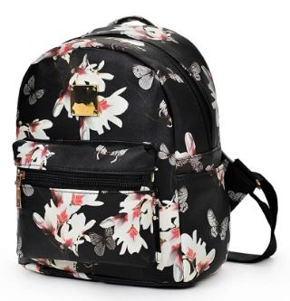 Mini Back Pack Embroidery Nylon Bag
