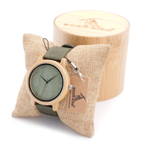 BOBO BIRD Bamboo Watches for Men and Women Luxury Wristwatches Japan