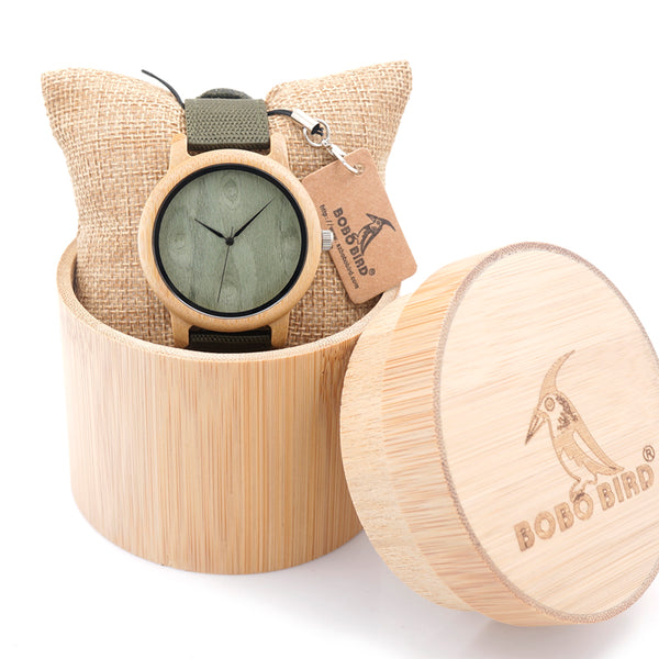 BOBO BIRD Bamboo Watches for Men and Women Luxury Wristwatches Japan