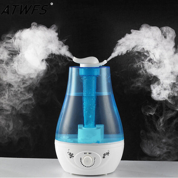 360° Rotable Cool Mist Aroma Ultrasonic Humidifier