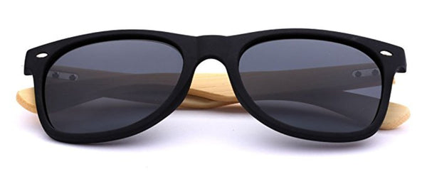 100% Bamboo Vintage stylish Sunglasses + UV 400 Protection